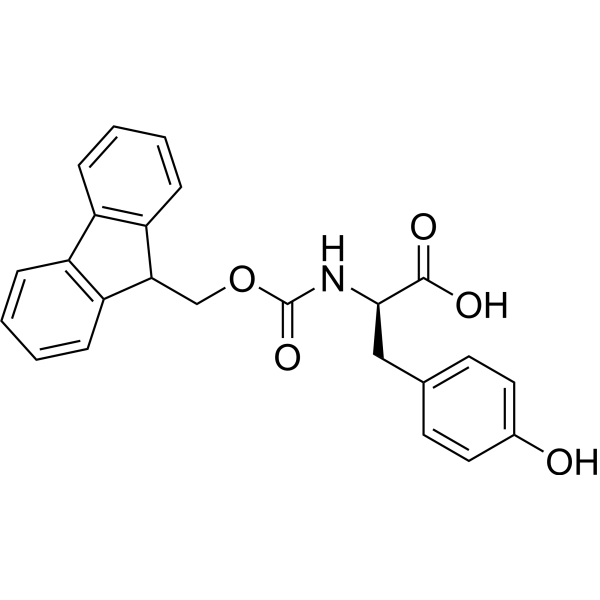 (((9H-Fluoren-9-yl)methoxy)carbonyl)-D-tyrosine 112883-29-1